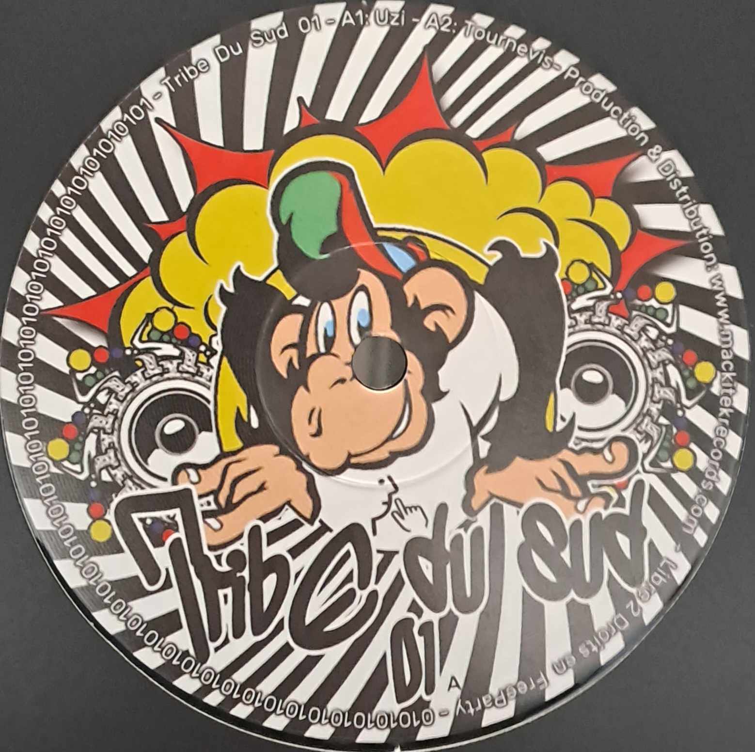 Tribe Du Sud 01 RP (toute dernière copie en stock) - vinyle freetekno